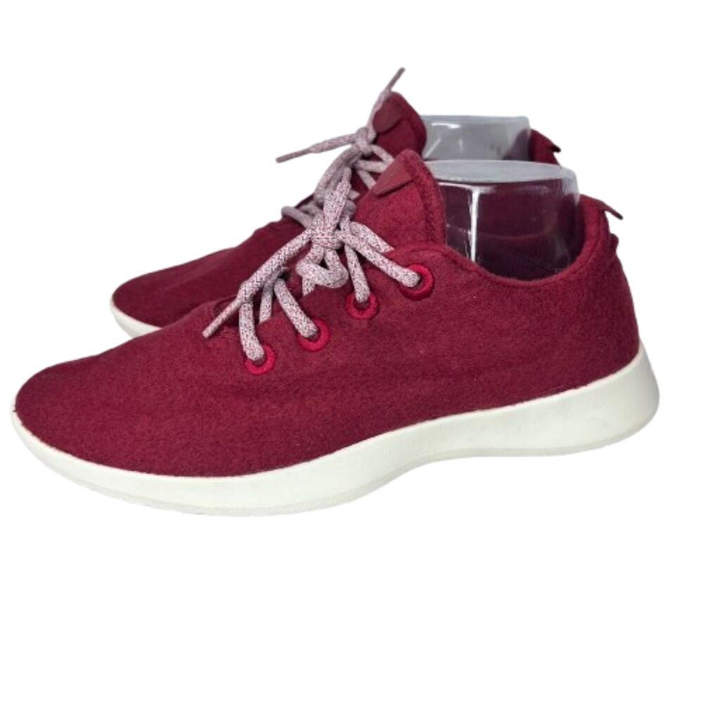 Allbirds Men's Wool Runners Red Merino Sneakers Size 9